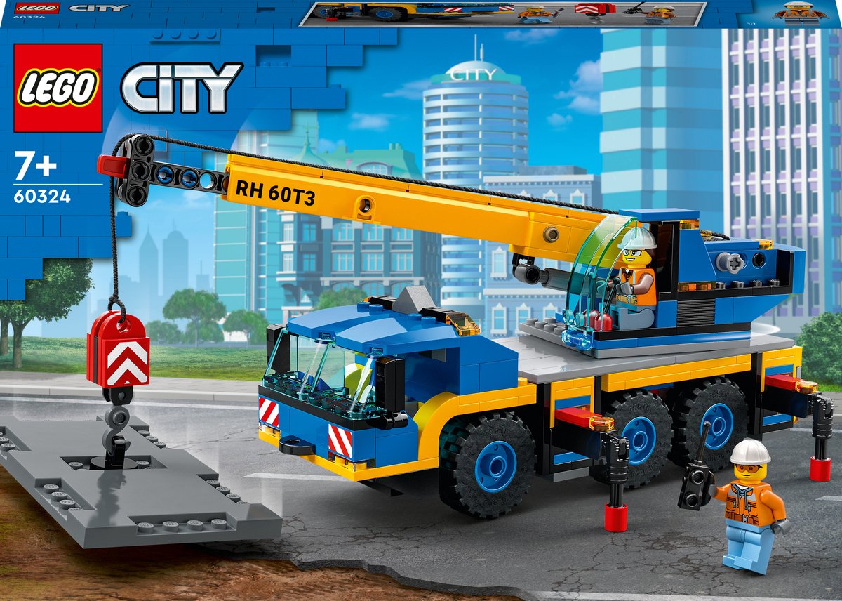 Afbeelding van product LEGO 60324 City mobiele kraan