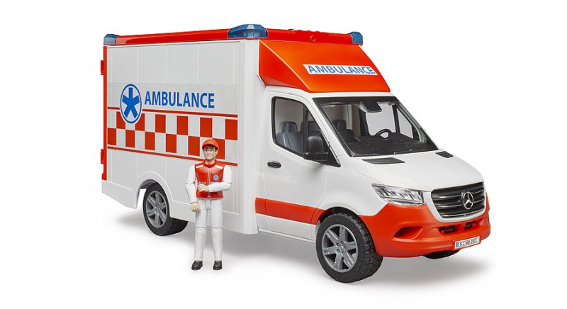 Afbeelding van product BF 2676 MB Sprinter ambulance incl.chauffeur