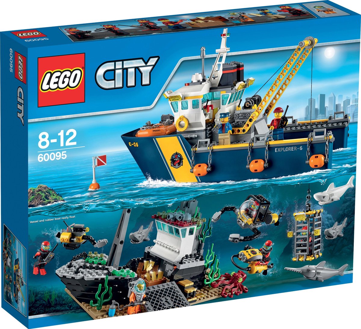 Afbeelding van product LEGO 60095 City Diepzee Onderzoeksschip