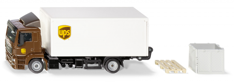 Afbeelding van product SK 1997 MAN Truck UPS met laadbak en laadklep (1:50)
