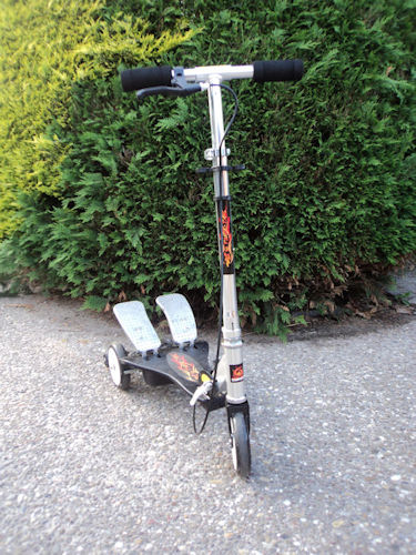 Afbeelding van product Twintailer scooter step zwart