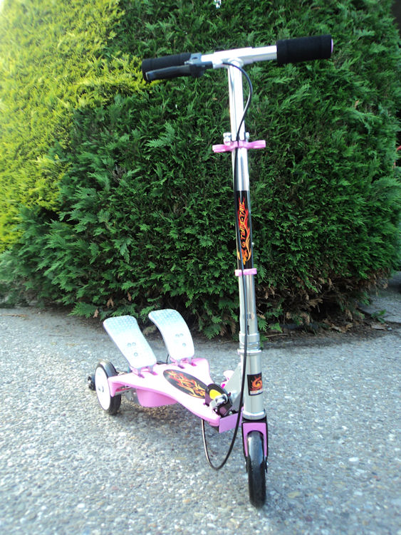 Afbeelding van product Twintailer scooter step rose