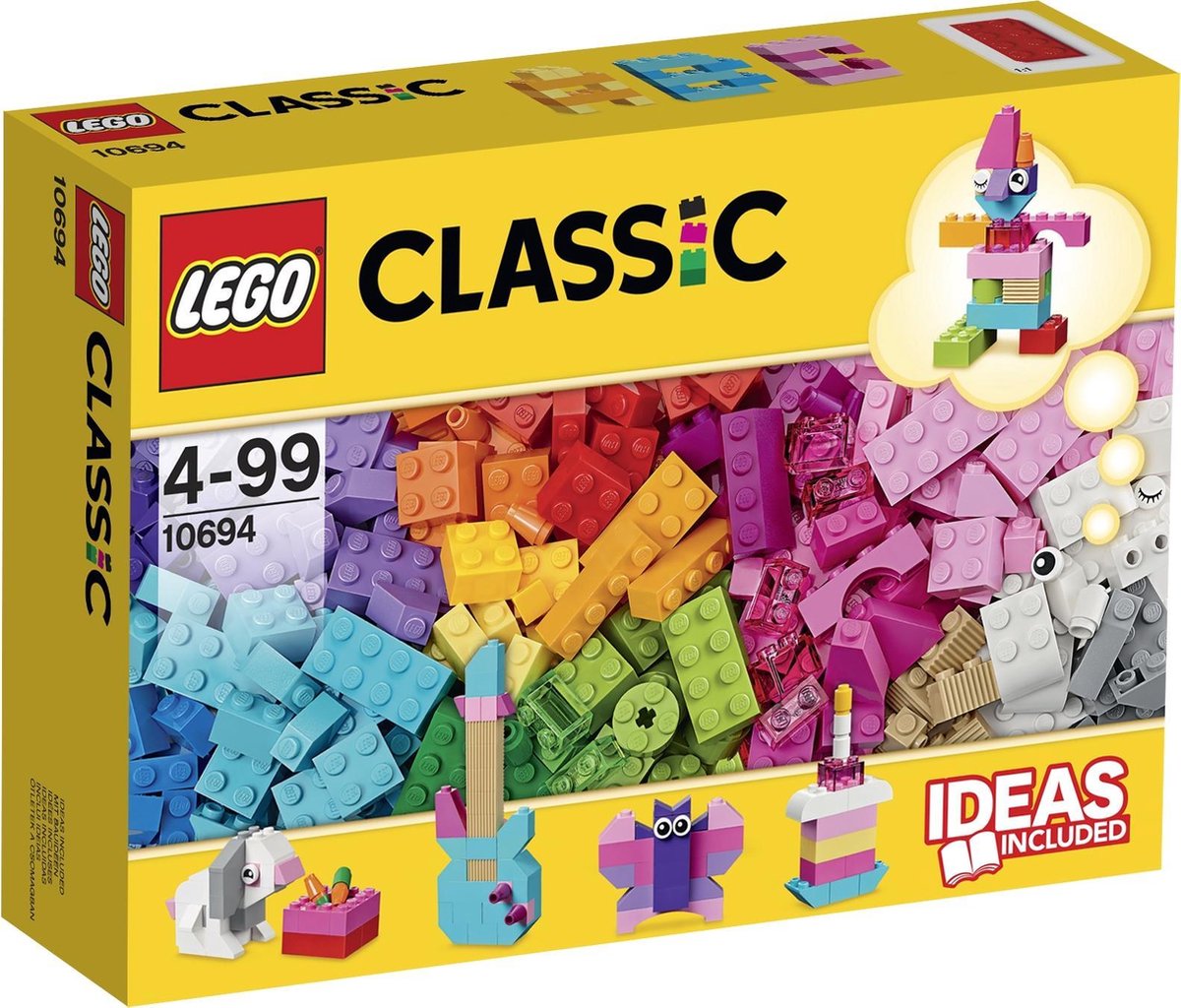 Afbeelding van product LEGO 10694 Classic Creatieve Felgekleurde Aanvulset