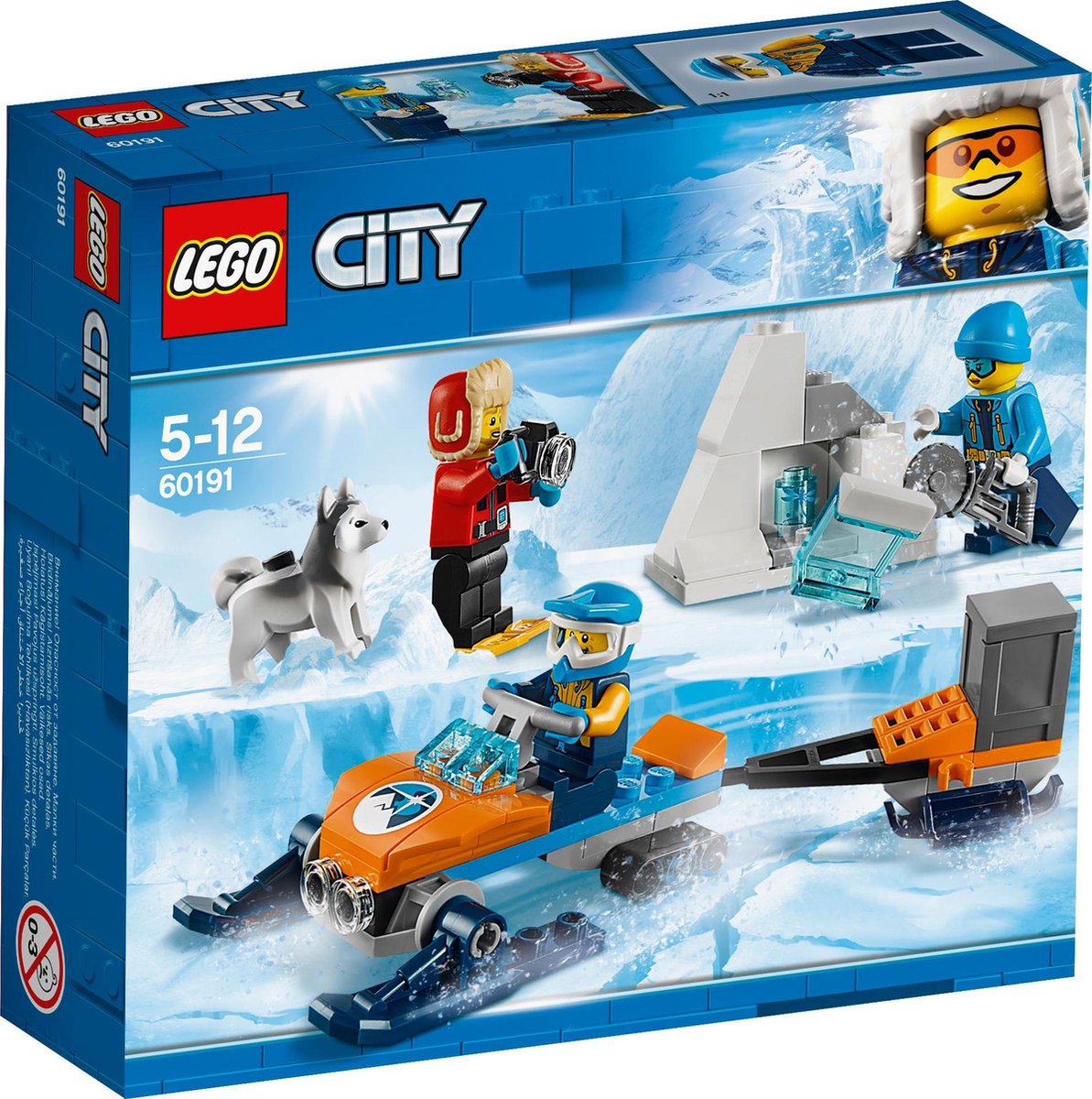 Afbeelding van product LEGO 60191 City Arctic Poolonderzoekersteam