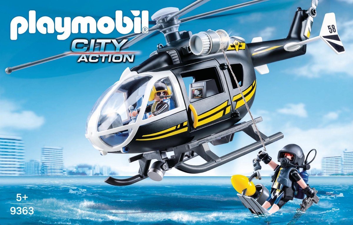 Afbeelding van product PLAYMOBIL 9363 SIE-helikopter