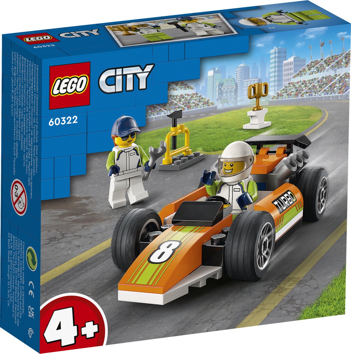 Afbeelding van product LEGO 60322  City racewagen