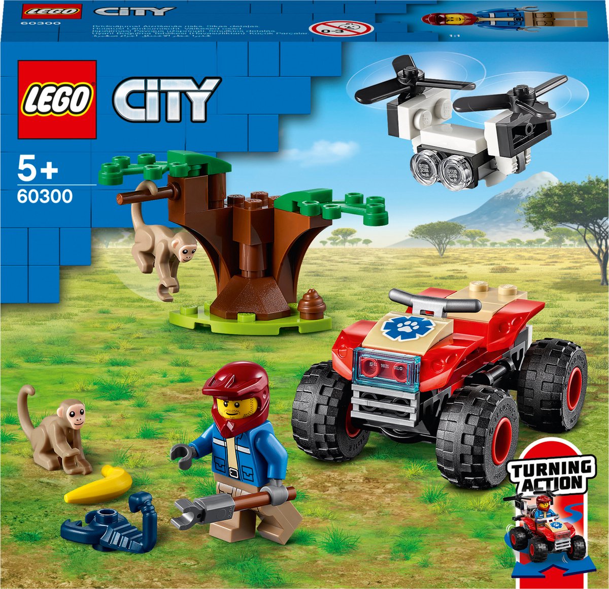 Afbeelding van product LEGO 60300 City Wildlife Rescue ATV