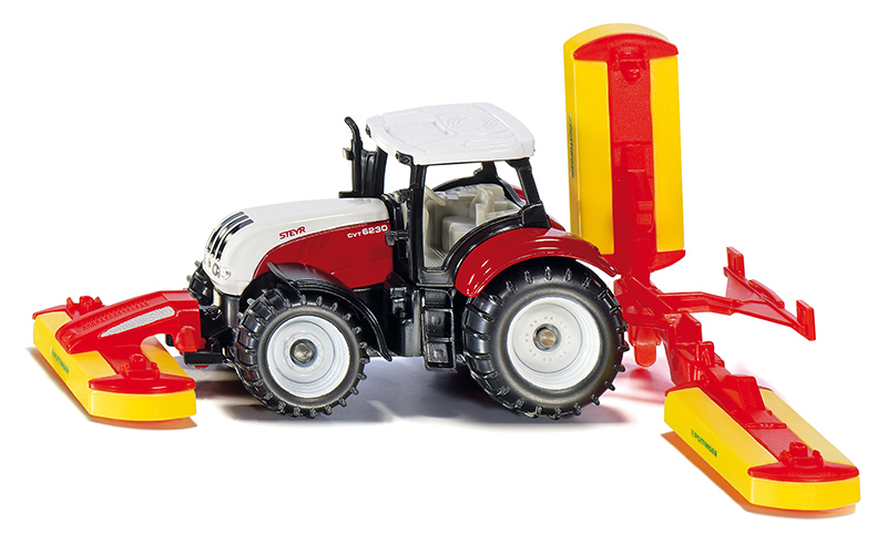 Afbeelding van product SK 1672 Steyr tractor + Pöttinger maaicombinatie