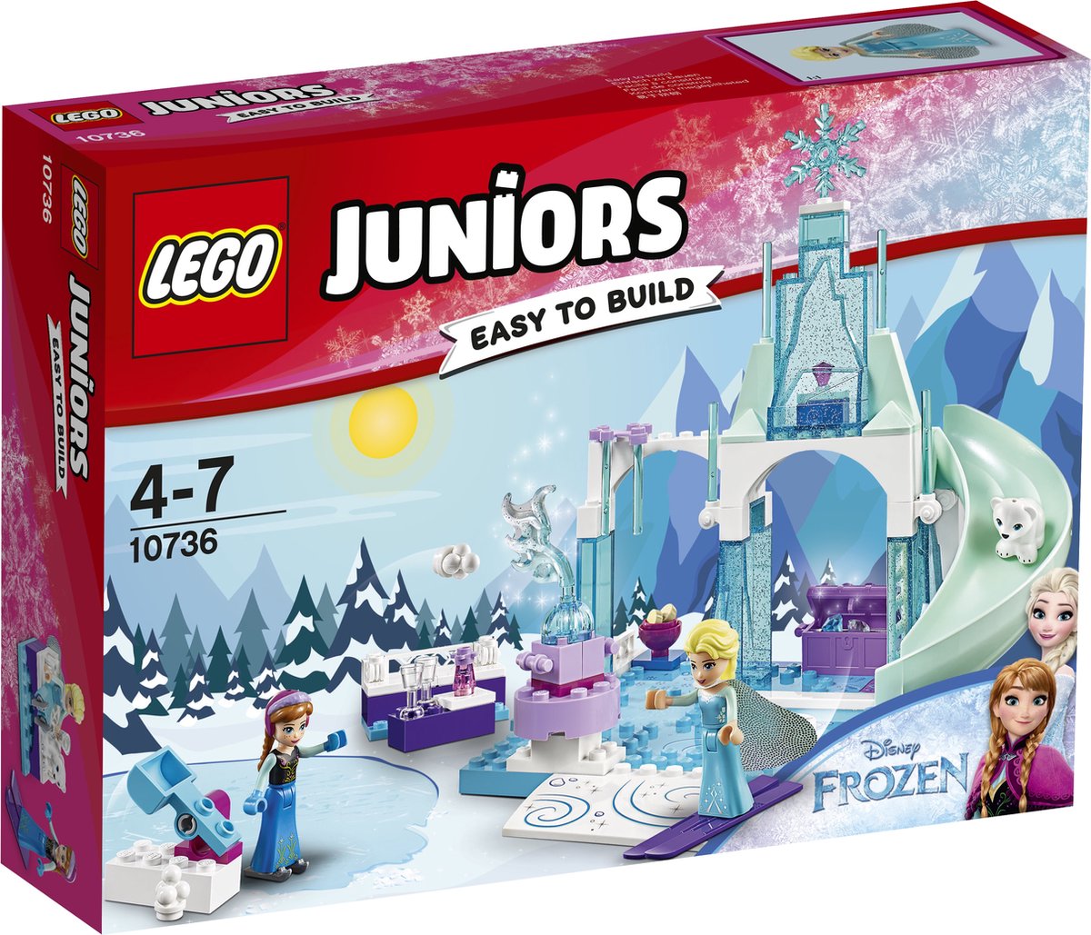 Afbeelding van product LEGO 10736 Juniors Disney Frozen Anna & Elsa's Bevroren Speeltuin