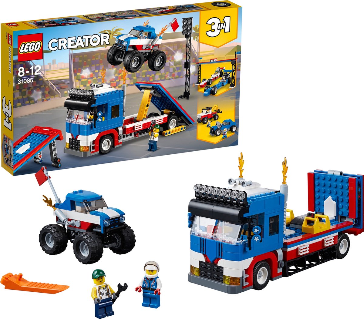 Afbeelding van product LEGO 31085 Creator Mobiele Stuntshow