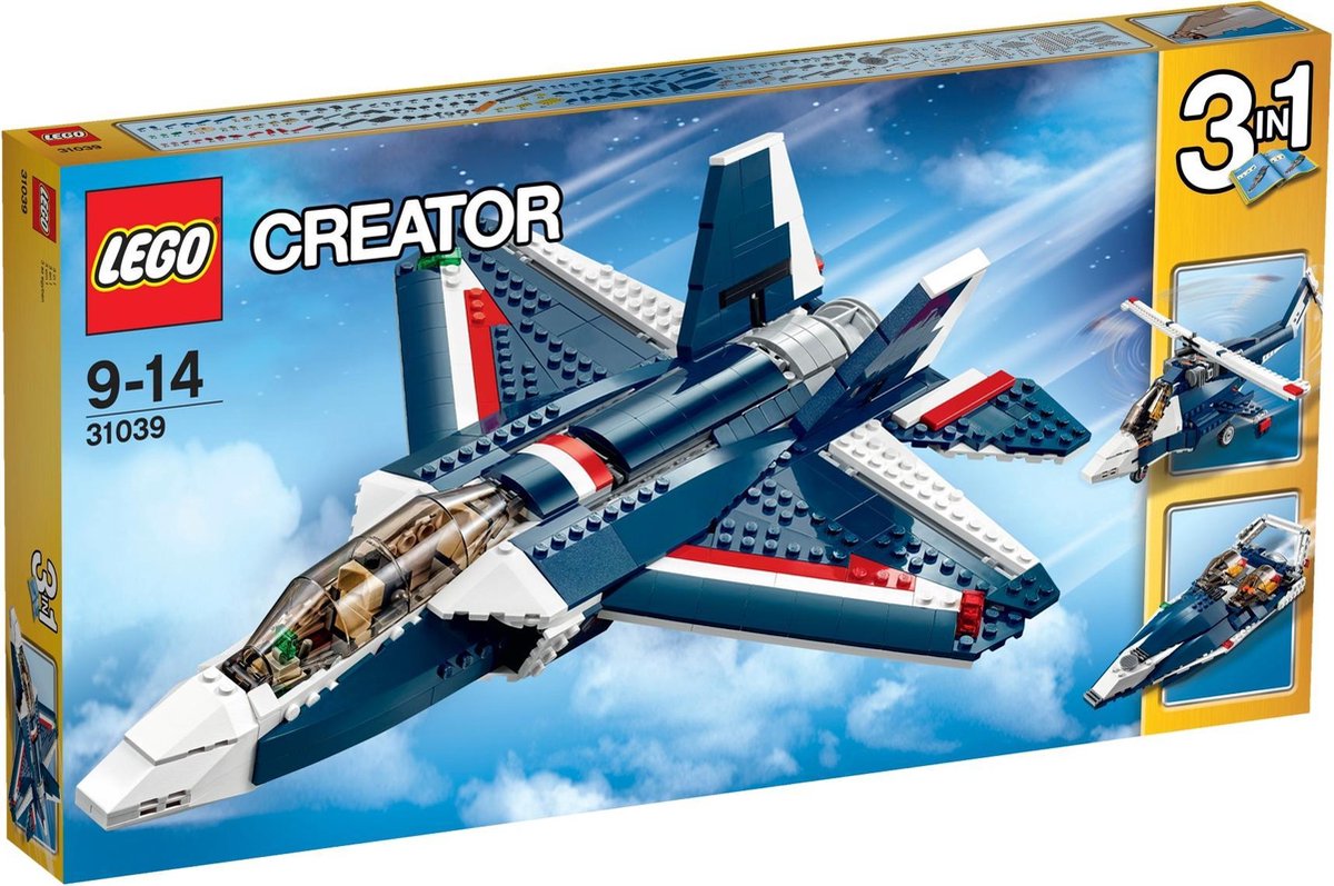Afbeelding van product LEGO 31039 Creator Blauwe Straaljager