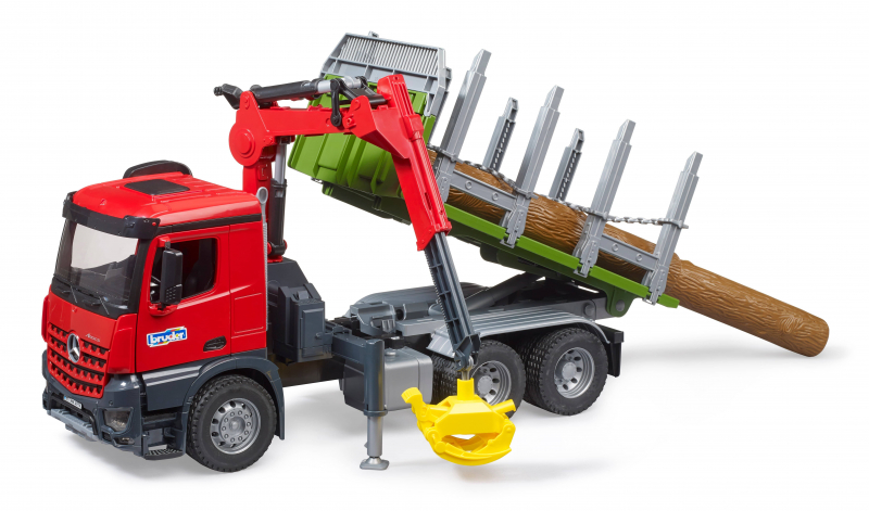 Afbeelding van product BF 3669 MB Arocs houtvrachtwagen LKW met laadkraan en grijper