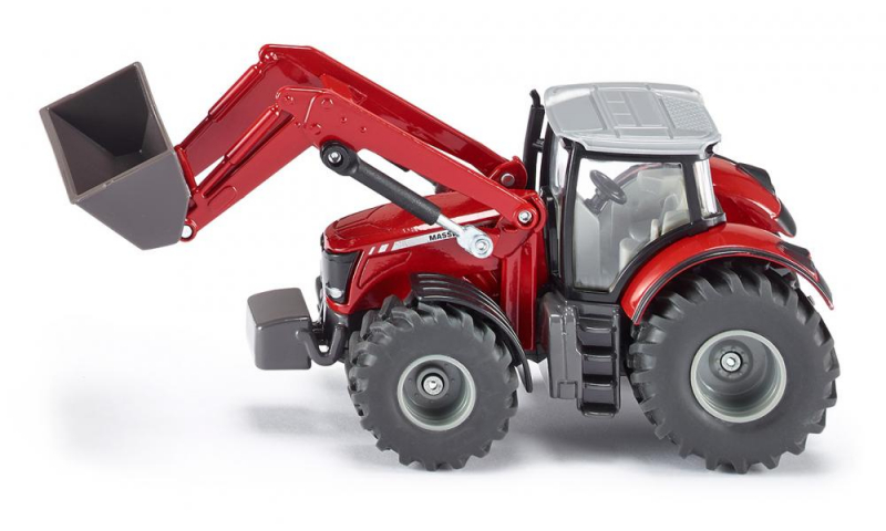 Afbeelding van product SK 1985 MF 8680 tractor met voorlader (1:50)