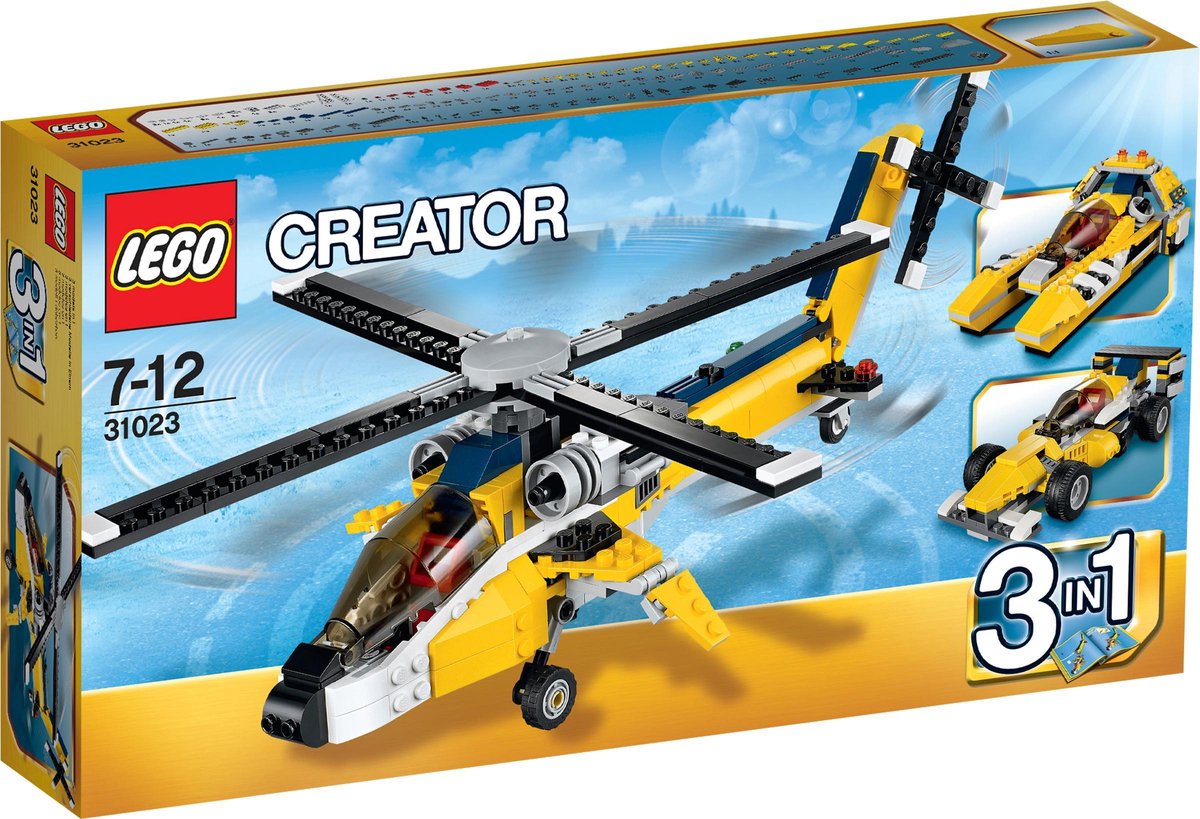 Afbeelding van product LEGO 31023 Creator Gele Racers