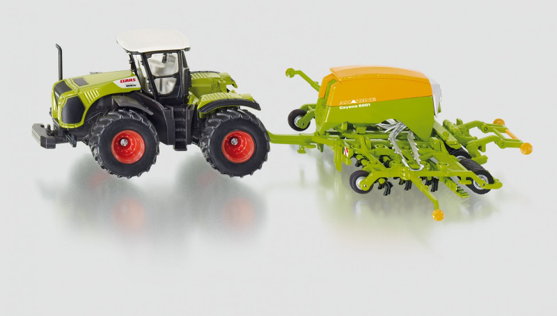 Afbeelding van product SK 1826 Claas Xerion tractor +zaaimachine (1:87)