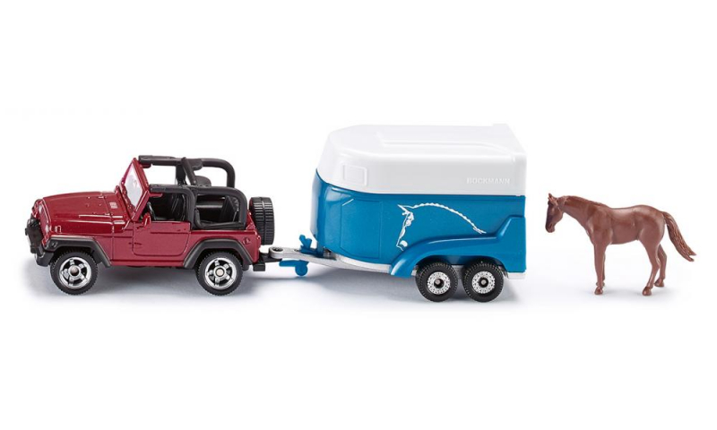 Afbeelding van product SK 1651 Jeep met paardentrailer