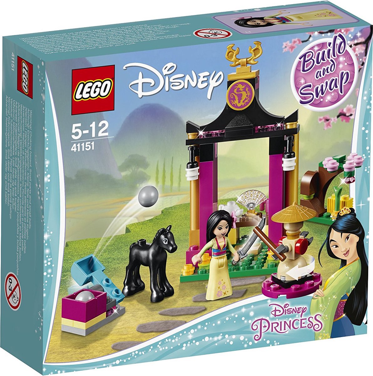 Afbeelding van product LEGO 41151 Disney Princess Mulan's Trainingsdag